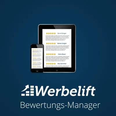 Bild: Mehr Online-Rezensionen mit dem neuen Bewertungs-Manager von Werbelift