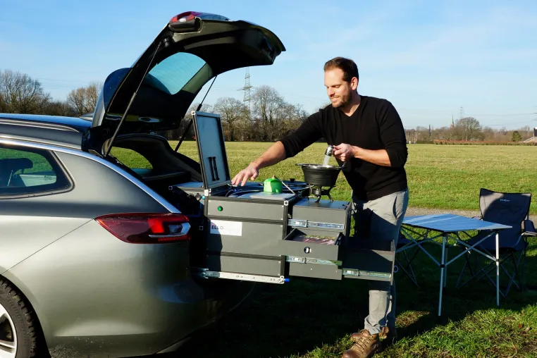 Vom Alltagsauto zum Camper in 5 Minuten – und wieder zurück Bild: Vom Alltagsauto zum Camper in 5 Minuten – und wieder zurück