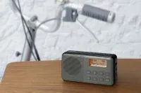 Bild: Alles drin: DPR-64 Pocketradio von SANGEAN für bequemen Mobilempfang von UKW und DAB+