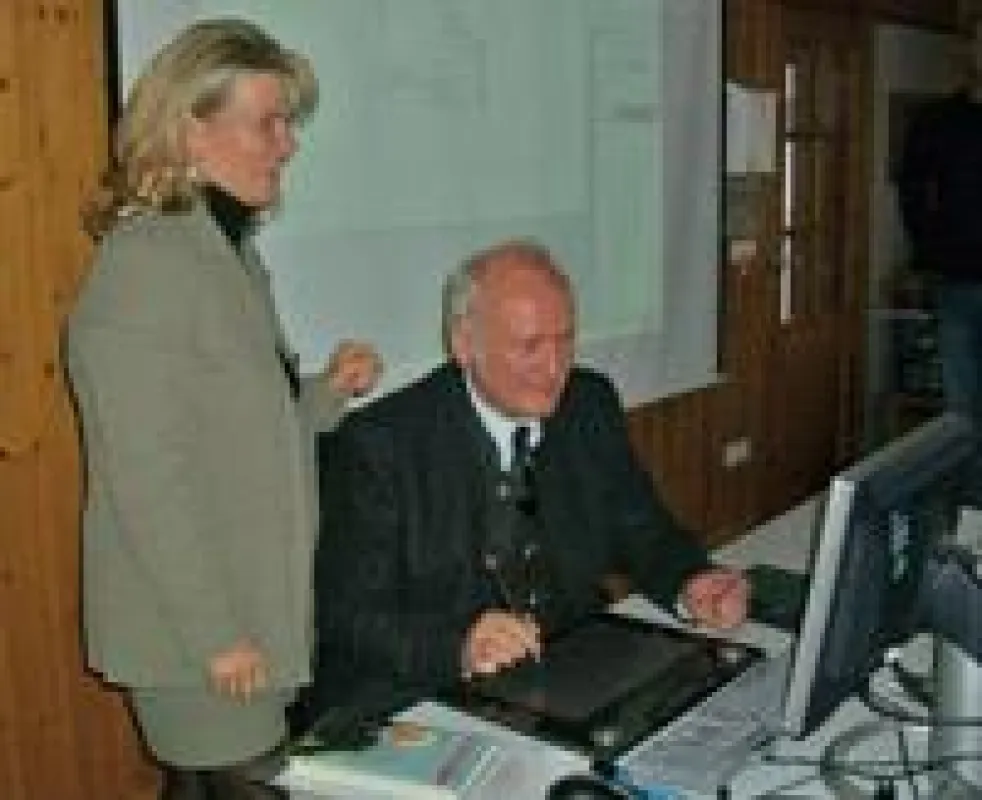Stephanie Vogel und Claus Hipp