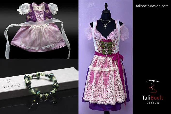 Individuelle Kidscouture von TaliBoelt Design zu festlichen Anlässen Bild: Individuelle Kidscouture von TaliBoelt Design zu festlichen Anlässen