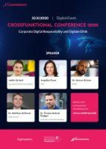 Bild: Dritte X-Conference am 30.10.2020 als reines Digital-Event zum Thema Digitale Verantwortung und Digitale Ethik