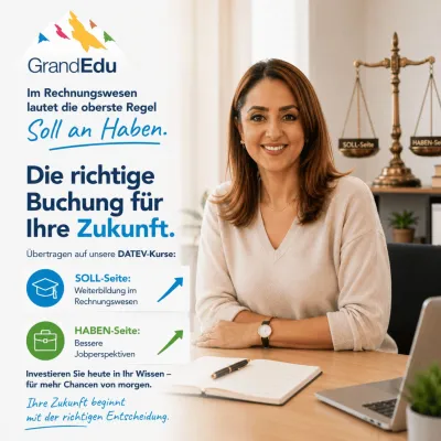 Bild: Soll an Haben: Mit DATEV-Weiterbildungen die berufliche Zukunft richtig verbuchen