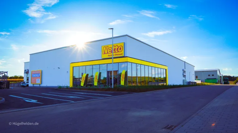 Bild: S+B Projekt GmbH realisiert in Zaisenhausen den ökologischsten Netto-Markt Baden-Württembergs