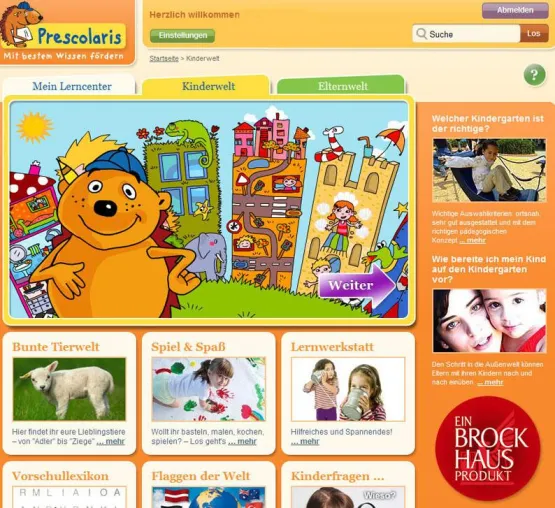 Bild: Prescolaris-Lerncenter erhält Comenius-EduMedia-Siegel