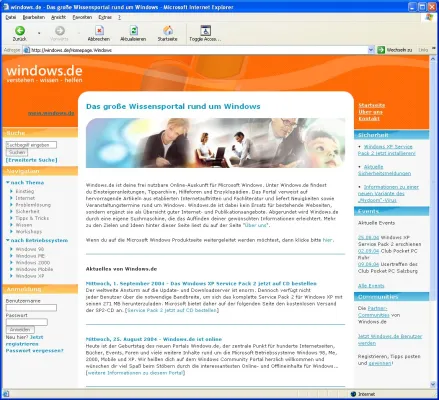 Bild: www.windows.de - Microsoft setzt auf das lizenzkostenfreie Axinom Enterprise CMS