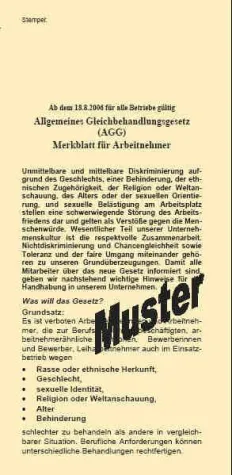 Antidiskriminierung: Wer nicht schult, der zahlt Bild: Antidiskriminierung: Wer nicht schult, der zahlt