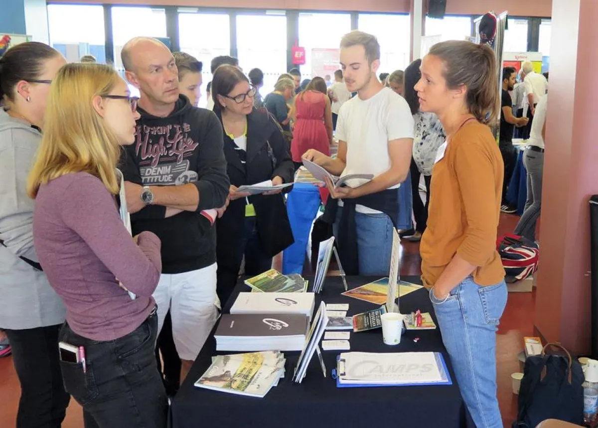 Beratung auf der JugendBildungsmesse Potsdam