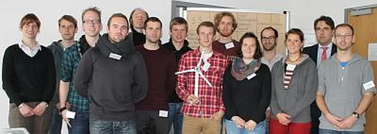 Die Planspiel-Gruppe der SRH Hochschule Hamm - Foto: SRH