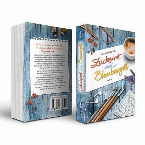 Bild: Zuckerrot und Blaubeergelb - Roman