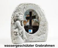 Bild: Exklusive Neuheit bei AllesRahmen - wassergeschützter Bilderrahmen als Grabschmuck