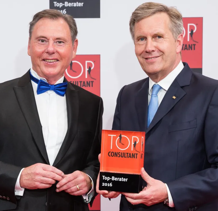 Manfred Batz und Bundespräsident a. D. Christian Wulff