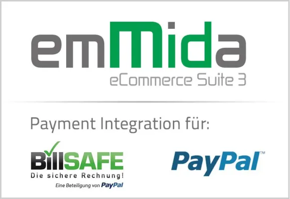 Bild: eCommerce Software mit erweiterter Payment-Anbindung