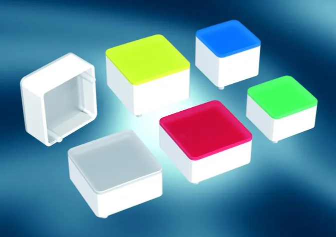 Bild: Leuchtfelder für den individuellen Aufbau von Folientastaturen