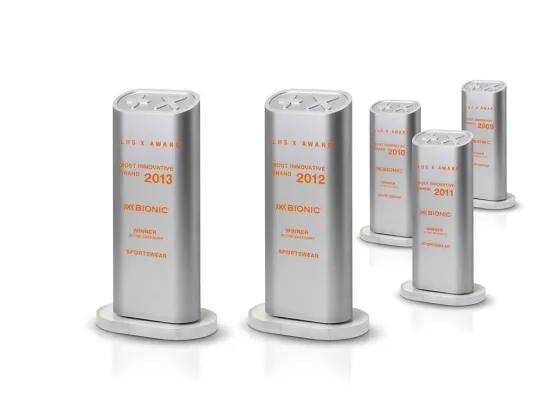 Bild: Rekord-Sieg beim Plus X Award: X-BIONIC® gewinnt zum 5. Mal in Folge die Auszeichnung „Most Innovative Brand.“
