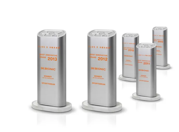 Rekord-Sieg beim Plus X Award: X-BIONIC® gewinnt zum 5. Mal in Folge die Auszeichnung „Most Innovative Brand.“ Bild: Rekord-Sieg beim Plus X Award: X-BIONIC® gewinnt zum 5. Mal in Folge die Auszeichnung „Most Innovative Brand.“