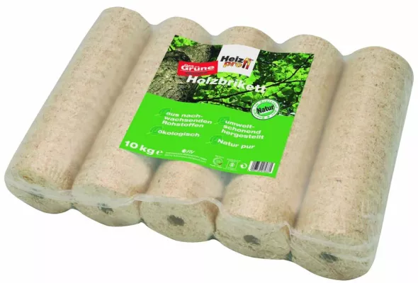 Bild: Heizprofi: Der "grüne" Brennstoff - Holzbriketts sind eine rundum saubere Sache