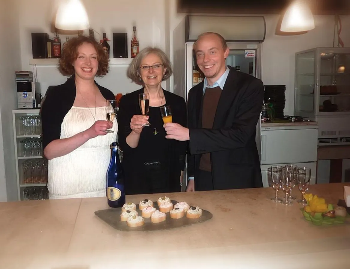 v.l.n.r.: Jasmin Dehl (Team Vinco), Bettina Dehl GF Milch&Zucker, Jens Janetzki (Team Vinco)