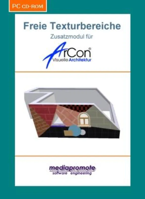 Das neueste Zusatzmodul für ArCon: \'Freie Texturbereiche\'