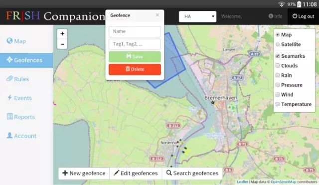 Bild: Professionelles Yachttracking mit kostenloser App
