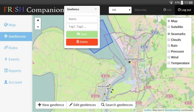Bild: Professionelles Yachttracking mit kostenloser App