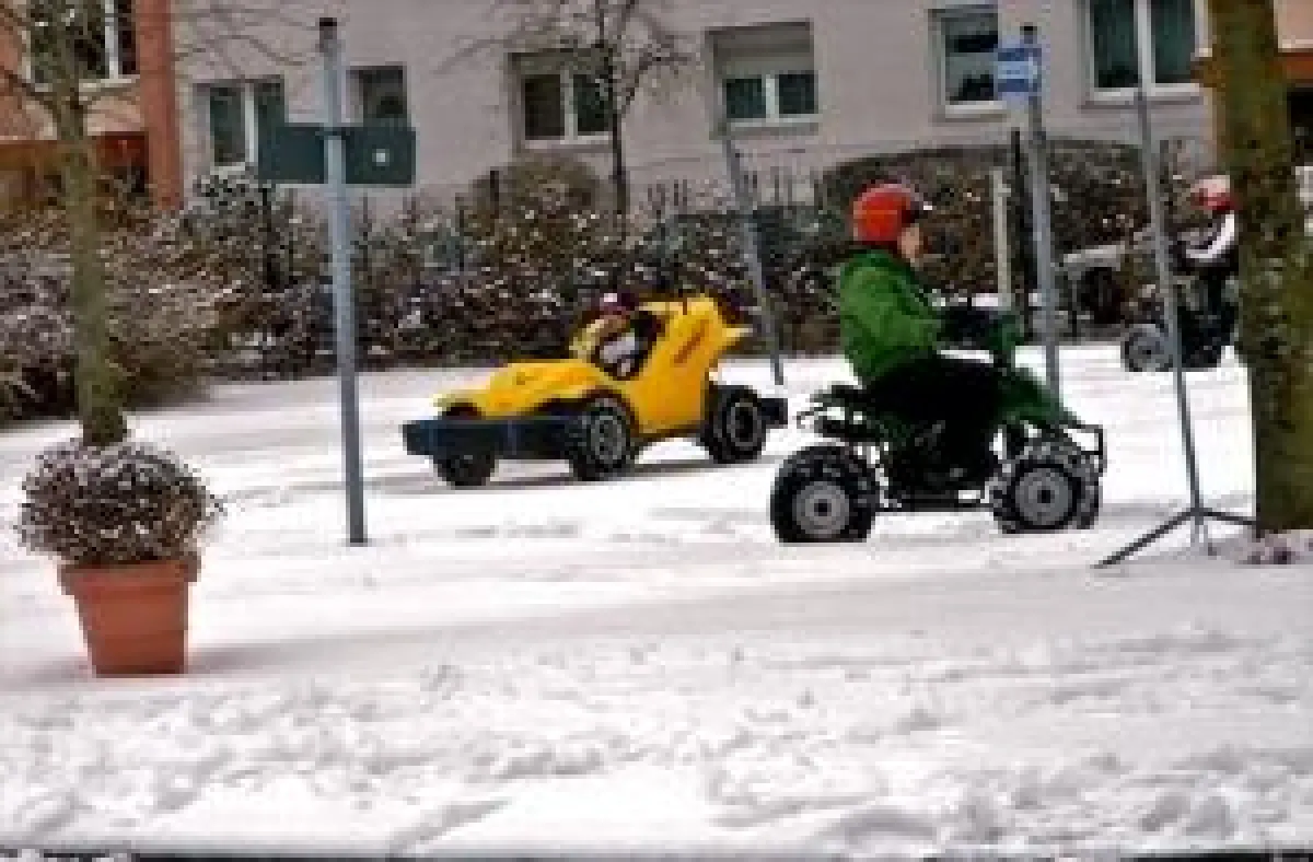 Kindergeburtstag im Winter bei München