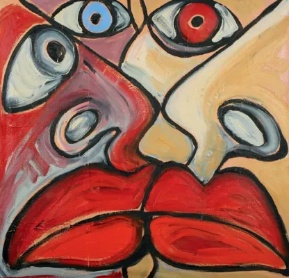 Bild: Einladung ARS CRACOVIA Fest: 10-jähriges Jubiläum - Ausstellung von Andrzej Folfas, Jazz von Jarek Smietana