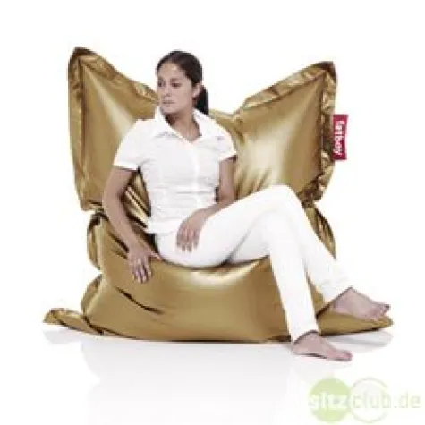 Bild: Kult-Sitzsack fatboy jetzt als Luxus-Variante "Mètahlowski"