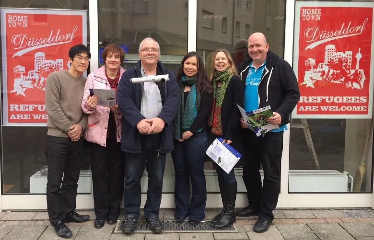 Übergabe der Dokumentenkamera