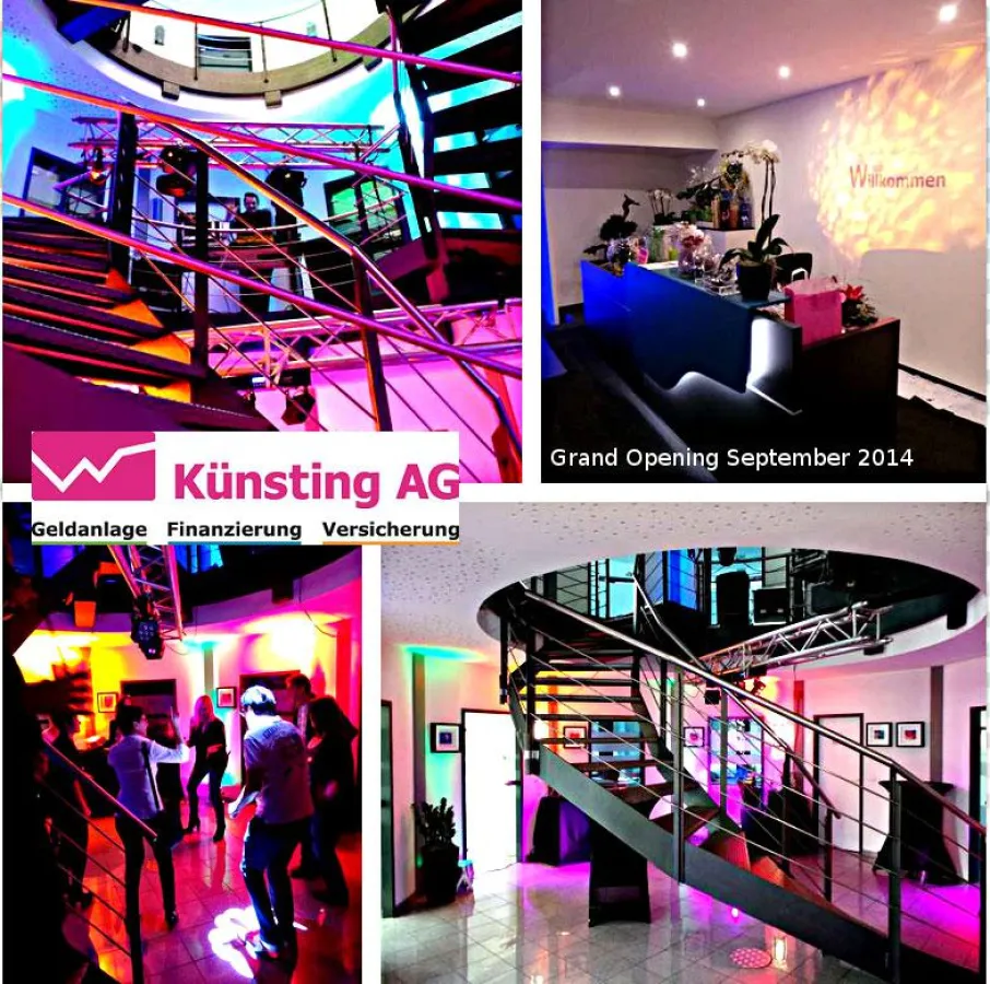Künsting AG, Grand Opening Event September 2014