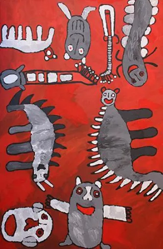 Bild: FIGURATIV - Das Figürliche in der Contemporary Aboriginal Art der Central und Western Deserts