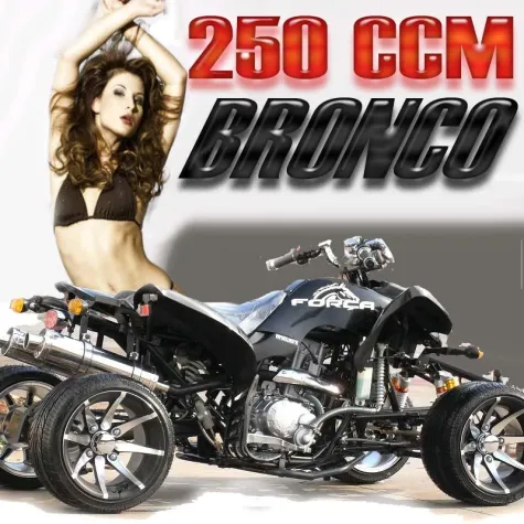 Bild: BIKEBLOWOUT.de erweitert Sortiment um straßenzugelassenes FORCA BRONCO RACE QUAD