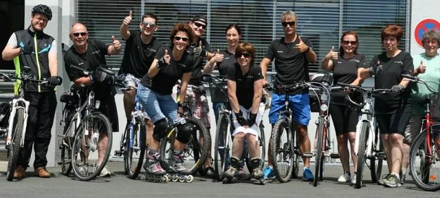 Bild: In die Pedale, fertig, los – Kräuter Mix startet die Aktion „Mit dem Rad zur Arbeit“