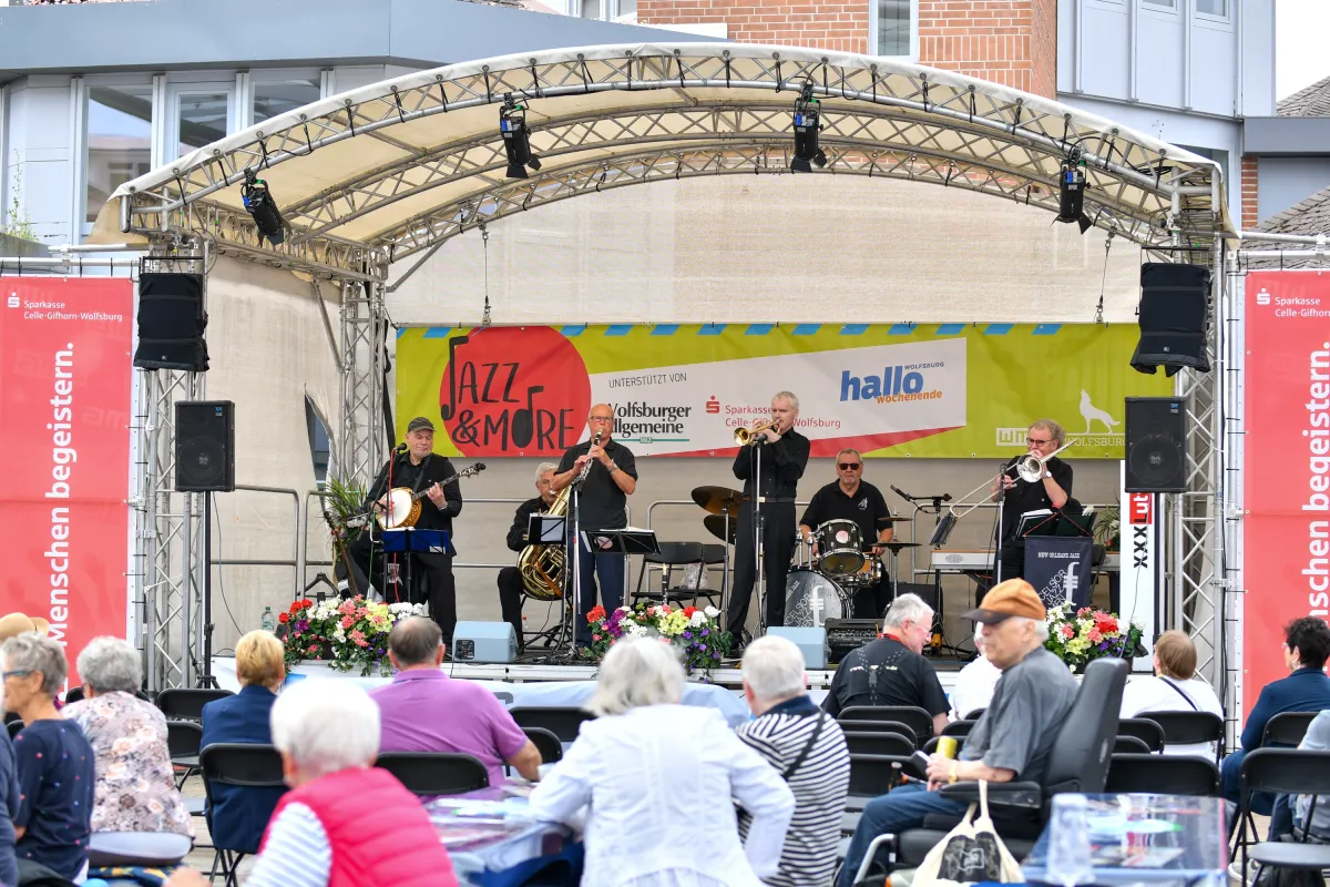 Jazz and more 2021 mit den Excelsior Jazzmen  (© WMG Wolfsburg, Foto: Tim Schulze)