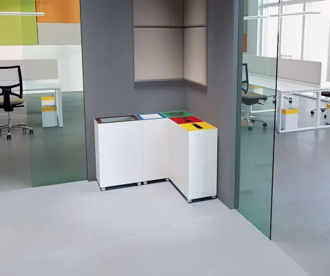 PICK'UP- ein überzeugendes, modulares Abfallbehältersystem Bild: PICK'UP- ein überzeugendes, modulares Abfallbehältersystem