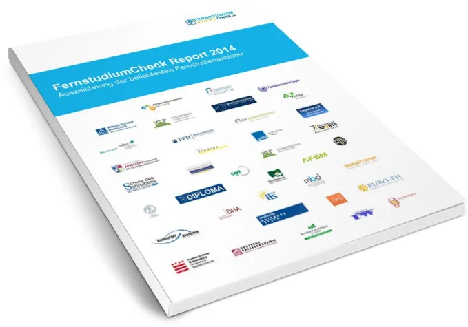 FernstudiumCheck Report zeichnet die beliebtesten Fernstudienanbieter 2014 aus Bild: FernstudiumCheck Report zeichnet die beliebtesten Fernstudienanbieter 2014 aus