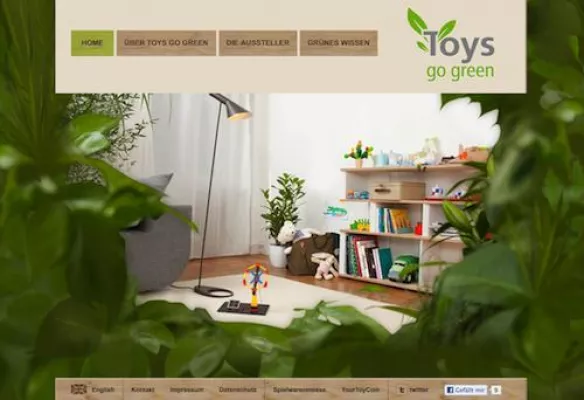 Bild: Launch der Microsite toysgogreen.de für das Messethema 2011 der Spielwarenmesse