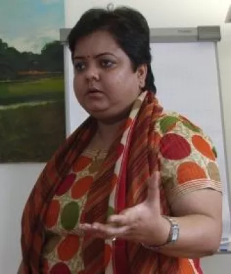 Bild: Landesleiterin der Samuel-Stiftung in Indien für den Award „Women Example 2010“ nominiert