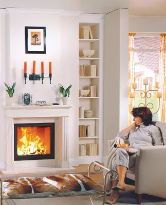 HKI: Technischer Fortschritt - Kamin- und Kachelöfen heizen immer umweltgerechter Bild: HKI: Technischer Fortschritt - Kamin- und Kachelöfen heizen immer umweltgerechter