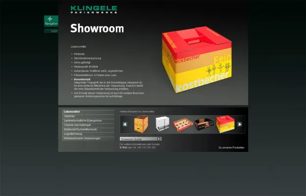 Klingele Papierwerke mit neuer Webseite klingele.com Bild: Klingele Papierwerke mit neuer Webseite klingele.com