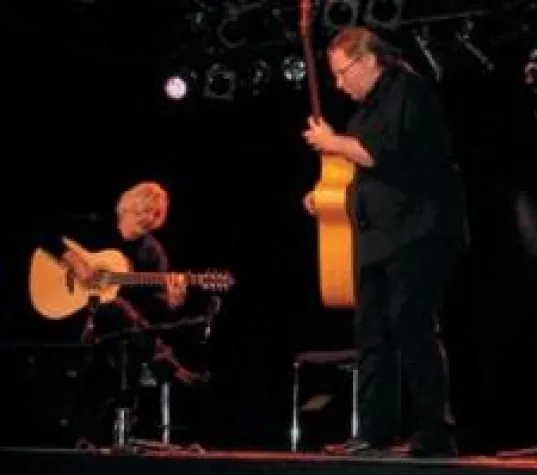 Bild: Instrumentalmusik deluxe mit Ralf Gauck & Claus Boesser-Ferrari im Rheingauer Fachwerksalon