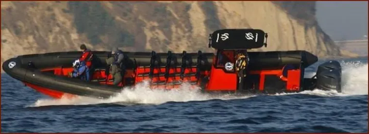 Bild: Neue Attraktion auf Usedom: Mit dem High-Speed-Powerboat über die Ostsee