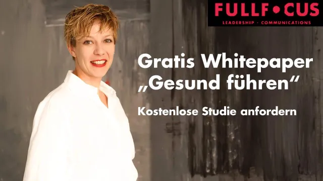 Bild: Weil Burnout und Co. nicht sexy sind! Gratis Whitepaper „Gesund führen“