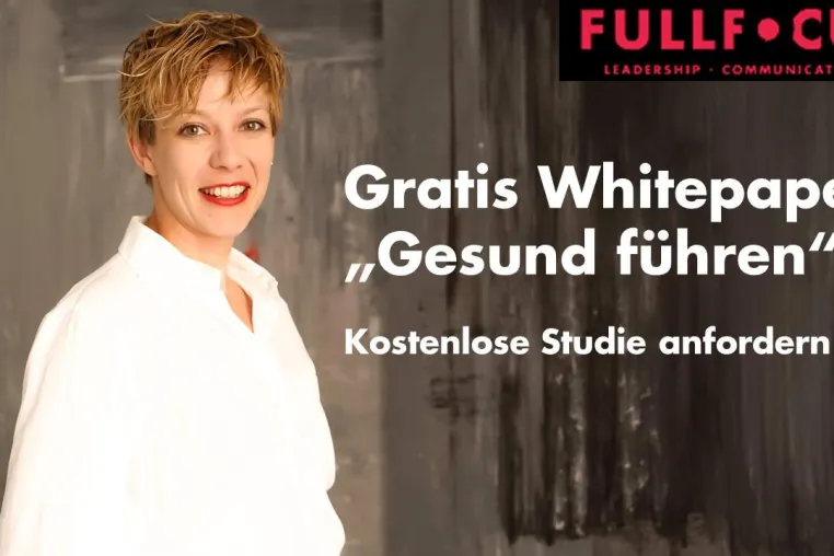 Bild: Weil Burnout und Co. nicht sexy sind! Gratis Whitepaper „Gesund führen“