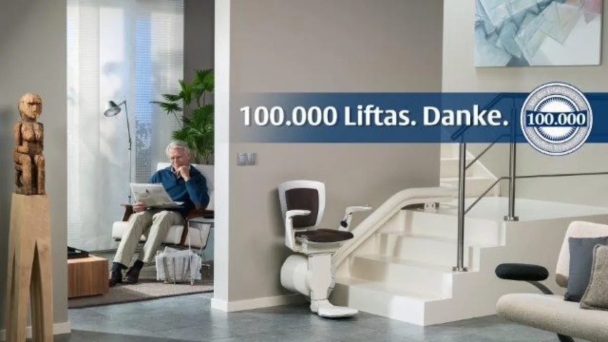 Lifta Treppenlifte verschenkt einen