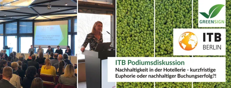 „Nachhaltigkeit in der Hotellerie – Kurzfristige Euphorie oder nachhaltiger Buchungserfolg?“ Bild: „Nachhaltigkeit in der Hotellerie – Kurzfristige Euphorie oder nachhaltiger Buchungserfolg?“