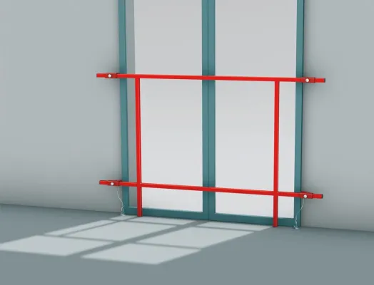 Bild: Automatische Schiebetüren effektiv gegen Einbruch sichern – mit der Schiebetürsicherung ABUS STS 550