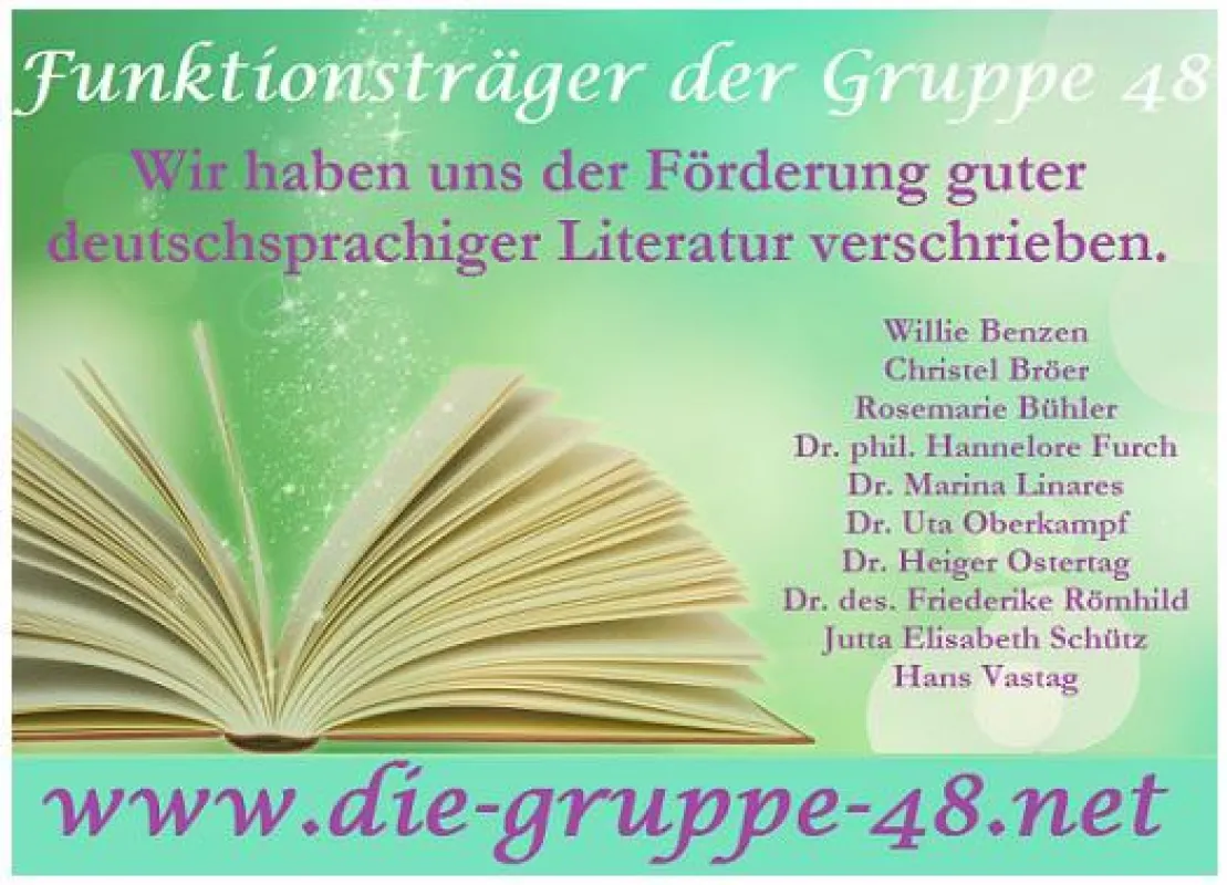 Förderung guter deutschsprachiger Literatur