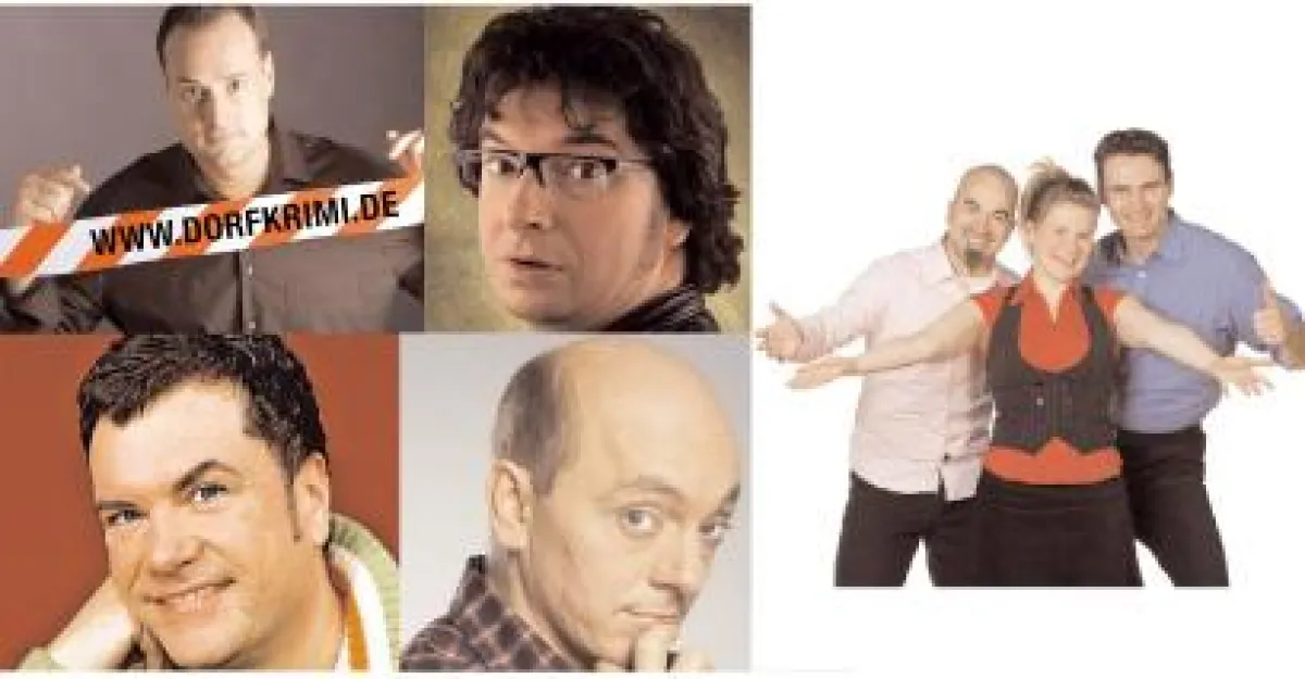 Bunte Comedy im Jüchener Herbst: Christian Macharski, Hennes Bender, Improvisationstheater Springmaus, Manes Meckenstock, Bernhard Hoëcker