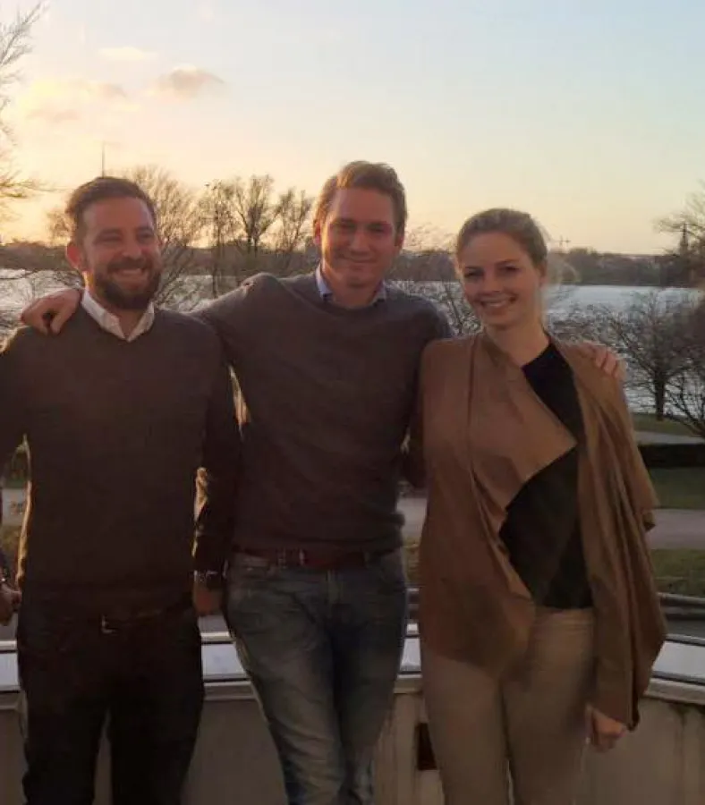 Die Gründer Lukas Ransmayr, Philipp Ruthensteiner (Storageklub) und Miriam Bundel (ShelfSailor)